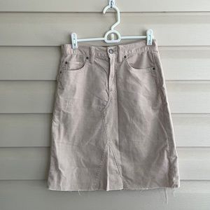 GAP Women 1969 A-line Cord Skirt Size 25